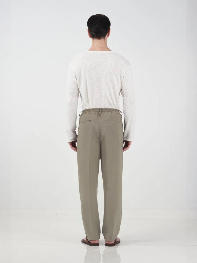 GIESTO High Waist Pleated Tailored Trousers - Image 2