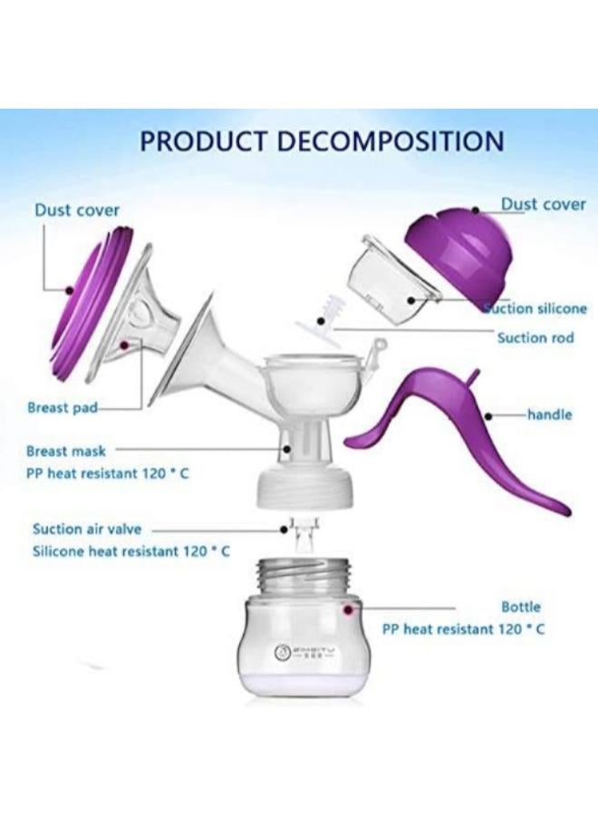 مضخة حليب يدوية مع الملحقات - Image 3