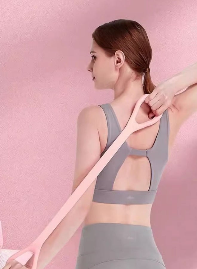 Resistance Band, Arm Back Shoulder Exercise Elastic Rope Stretch Fitness Band for Yoga Pilates Stretching Physical Therapy, Home Gym Workout - Image 2