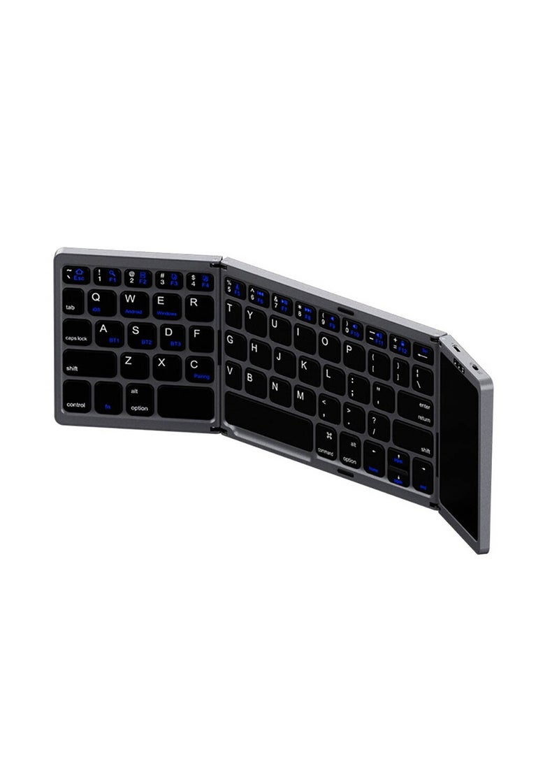 ريتشي - لوحة مفاتيح بلوتوث تعمل باللمس ثلاثية قابلة للطي من ريتشي RCS-K01 - Image 1