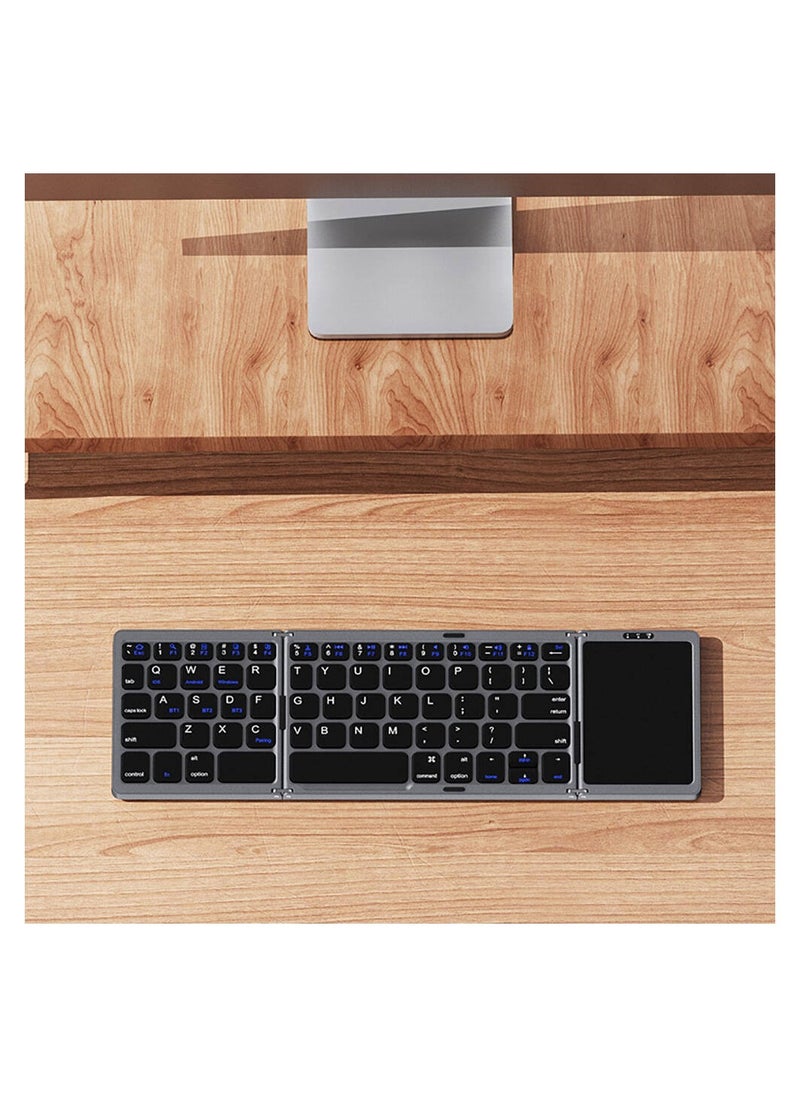 ريتشي - لوحة مفاتيح بلوتوث تعمل باللمس ثلاثية قابلة للطي من ريتشي RCS-K01 - Image 1