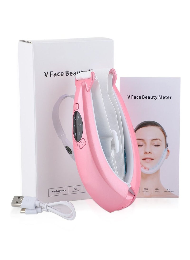Generic EMS Facial Lifting Device LED Photon Therapy Face Slimming Vibration Massager Double Chin V Line Lift Belt Cellulite Jaw Device  - Image 4