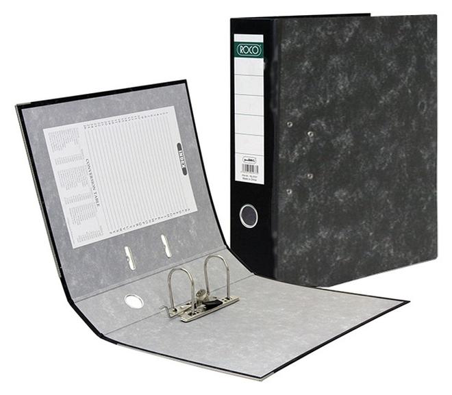 روكو مجلد ملفات بلوح ضاغط أسود/رمادي - Image 1