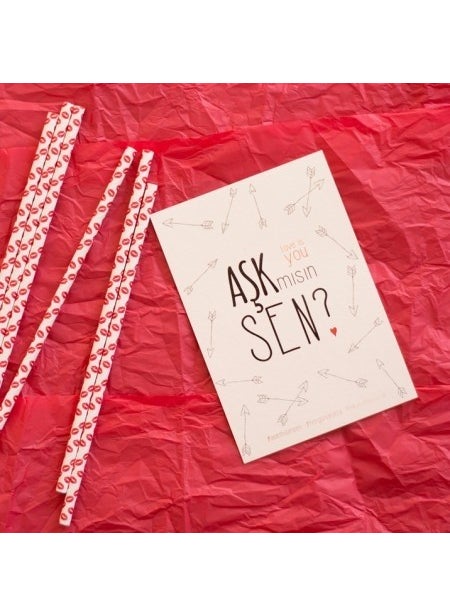 Bikutumutluluk Gift - Are You Love? Motto Gift Card 