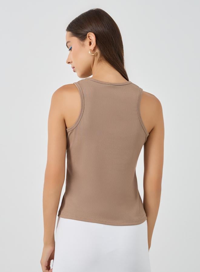 Take Two Graphic Print Sleeveless Tank Top - Image 4