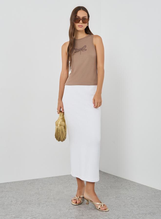 Take Two Graphic Print Sleeveless Tank Top - Image 2