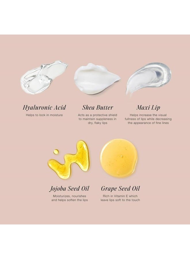 Jouer Mint Overnight Lip Masque – Moisturizing Lip Treatment - Lip Mask Formulated with Maxi Lip for Plumper Lips and Visual Fullness - Shea Butter for Hydration - Image 3