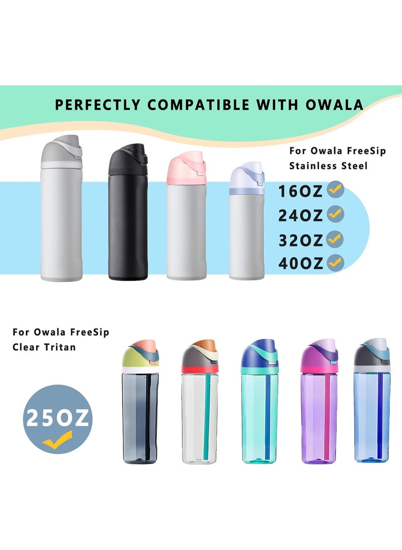 Owala Replacement Lid for Owala Freesip Water Bottle, Compatible with Owala Lid and Cap, Premium Accessories for 16oz 24oz 32oz 40oz Bottles,Leak-Proof,BPA-Free  - Image 2