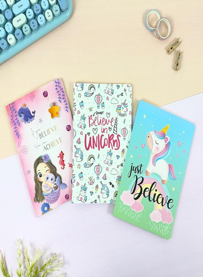 مفكرة أرتيشوس سليم، 14 سم × 21 سم، دفتر ملاحظات بغلاف مقوى، خفيف الوزن، مفكرات متعددة الألوان (96 صفحة، 80 جرامًا للمتر المربع) (يوني ميد، مجموعة من 3) - Image 4