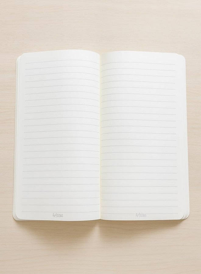 مفكرة أرتيشوس سليم، 14 سم × 21 سم، دفتر ملاحظات بغلاف مقوى، خفيف الوزن، مفكرات متعددة الألوان (96 صفحة، 80 جرامًا للمتر المربع) (يوني ميد، مجموعة من 3) - Image 2
