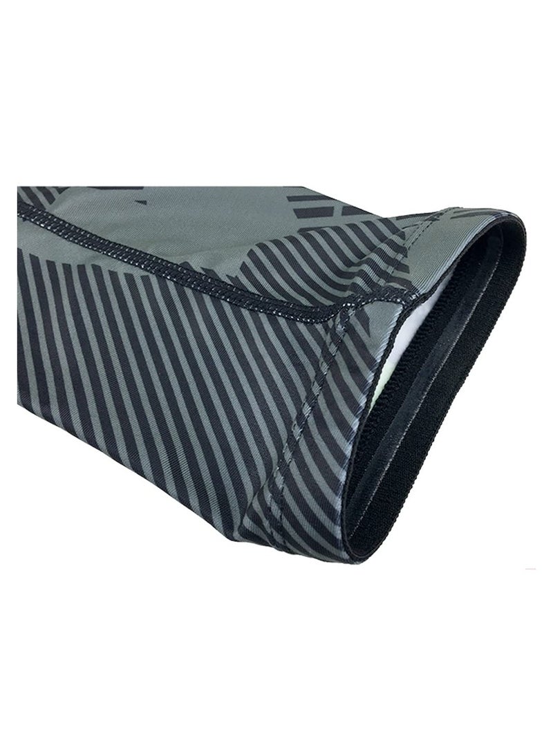 SYOSI Sports Compression Arm Sleeves UV Sun Protection Cooling Arm Sleeves for Basketball Running Cycling Outdoors Basketball Arm Sleeves Football Sleeves Sun Sleeves for Golf for Men Women - Image 5