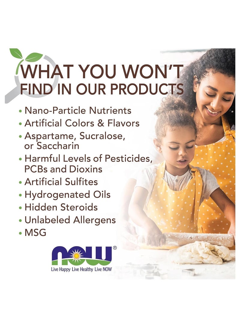 now Real Food Organic Raw Cacao Powder 340 G - Image 2