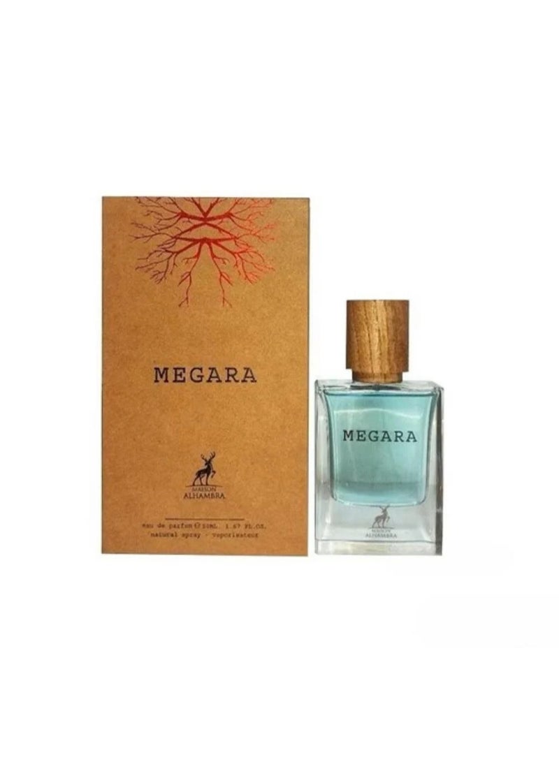 ميزون الهمبرا عطر ميجارا للرجال او دي برفيوم من ميزون الحمبره 50مل - Image 3