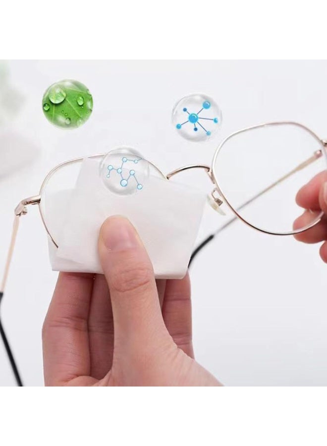 Pre-Moistened Anti-Fog Lens Wipes 100-Pack – Streak-Free, Scratch-Free Cleaning Wipes for Eyeglasses, Sunglasses, Camera Lenses, Goggles, Mirrors, Individually Wrapped for Portability - Image 2