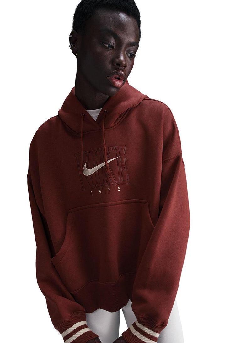 Nike Sportswear Phoenix Fleece Over-Oversized Graphic Hoodie - Image 1
