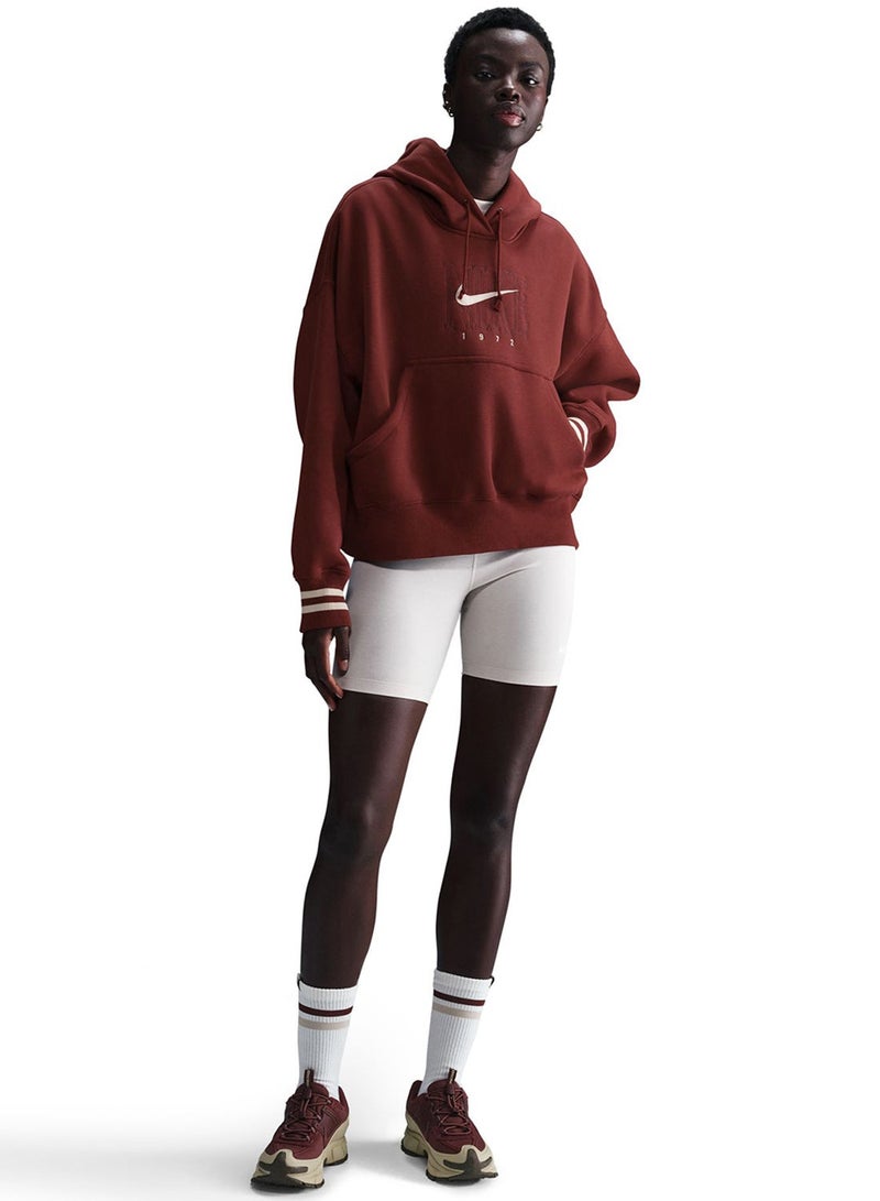 Nike Sportswear Phoenix Fleece Over-Oversized Graphic Hoodie - Image 3