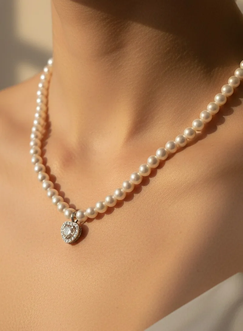 Liu Jo Liu Jo Pearly Silver Necklace