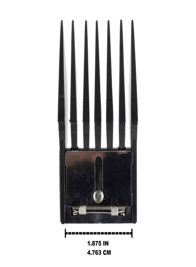 Miaco Universal Clipper Guide Comb Guard Set, 7 Pieces fits Oster Classic 76, A5, Andis AG, BG, etc. - Image 2