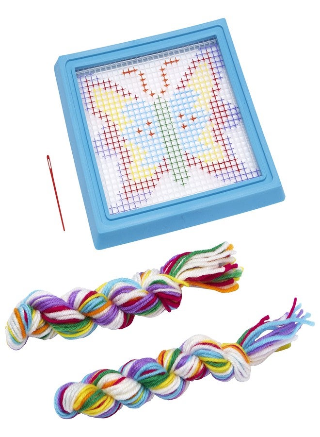 ALEX Toys Simply Needlepoint Butterfly Kids Art and Craft Activity - Image 3