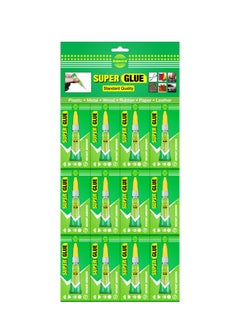 Asmaco asmaco standard super glue ahesive  ( 12pcs x 1card )  - Image 2