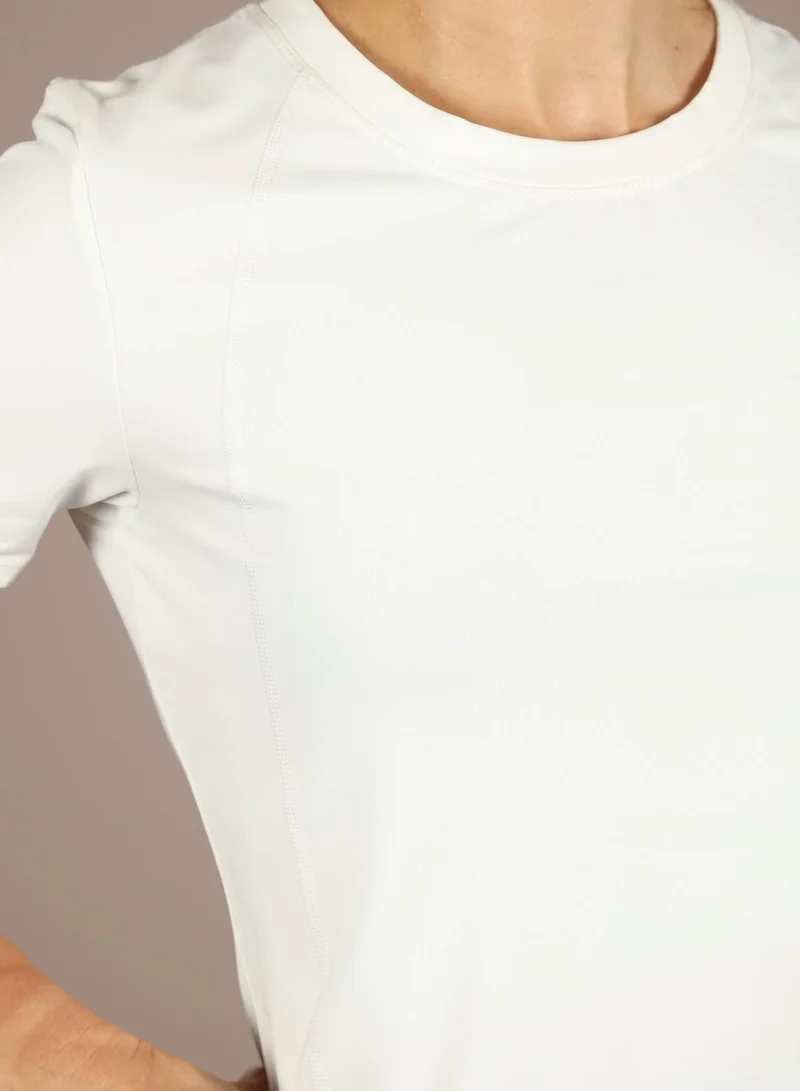 THUGFIT White THUGFIT KittyHawk Ladies T-Shirt - White for Women | Best Price UAE