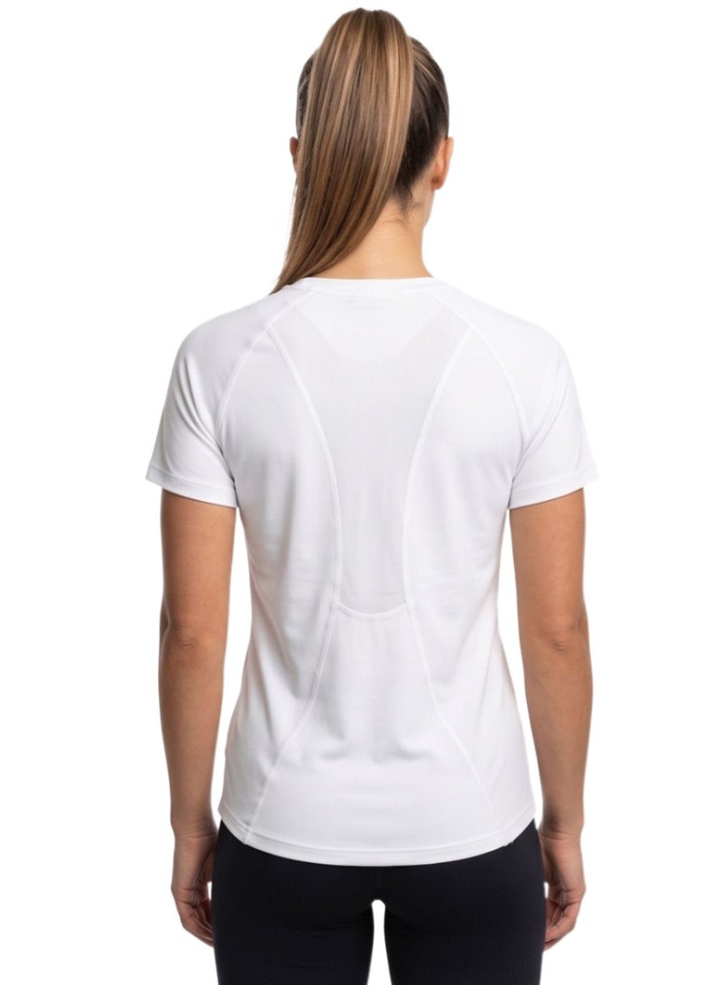 THUGFIT KittyHawk Ladies T-Shirt - White - Image 3