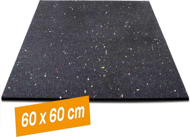 Hinrichs حصيرة هينريش المضادة للاهتزاز للغسالات - 60x60x0.6 سم - حصيرة غسالة - قابلة للقص حسب الحجم - حصيرة مطاطية - Image 3