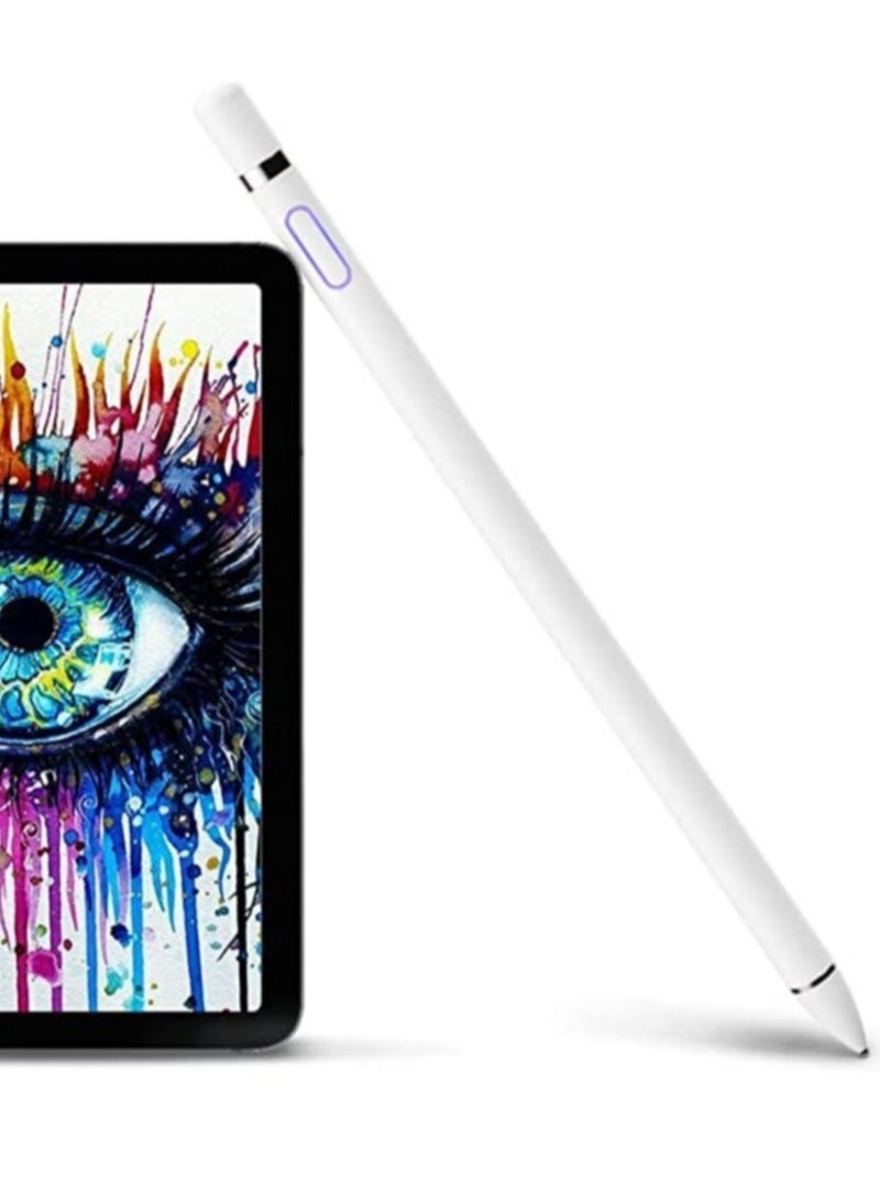 ELTRAZONE Stylus Pen for iPad Apple Pencil for iPad 9/8/7/6/5/4/3/2 Pro 12.9/11/10.5/9.7 Air 5/4/3/2 Mini 6/5/4 Alternative 2nd 1st Generation Stylus Pens for Touch Screens  - Image 1