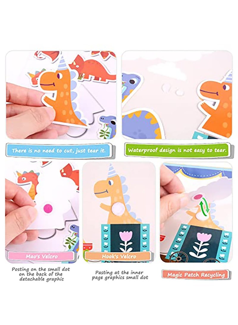 Excefore Montessori Toys for Toddlers,Dinosaur Toys for Kids 1-3,Toddler Preschool Learning Activities Busy Books for Kids Toys, Educational Toys for 1 2 3 Year Olds Boys Girls Gifts - Image 4