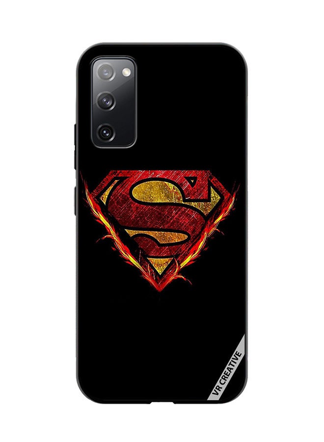 VR CREATIVE Protective Case Cover For Samsung Galaxy S20 FE 5G Superman Design Multicolour - Image 1