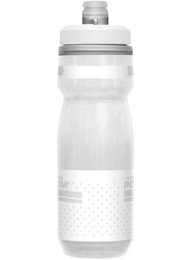 كاميلباك CamelBak Podium Chill Insulated Bike Water Bottle, 21oz, Reflective Ghost - Image 2