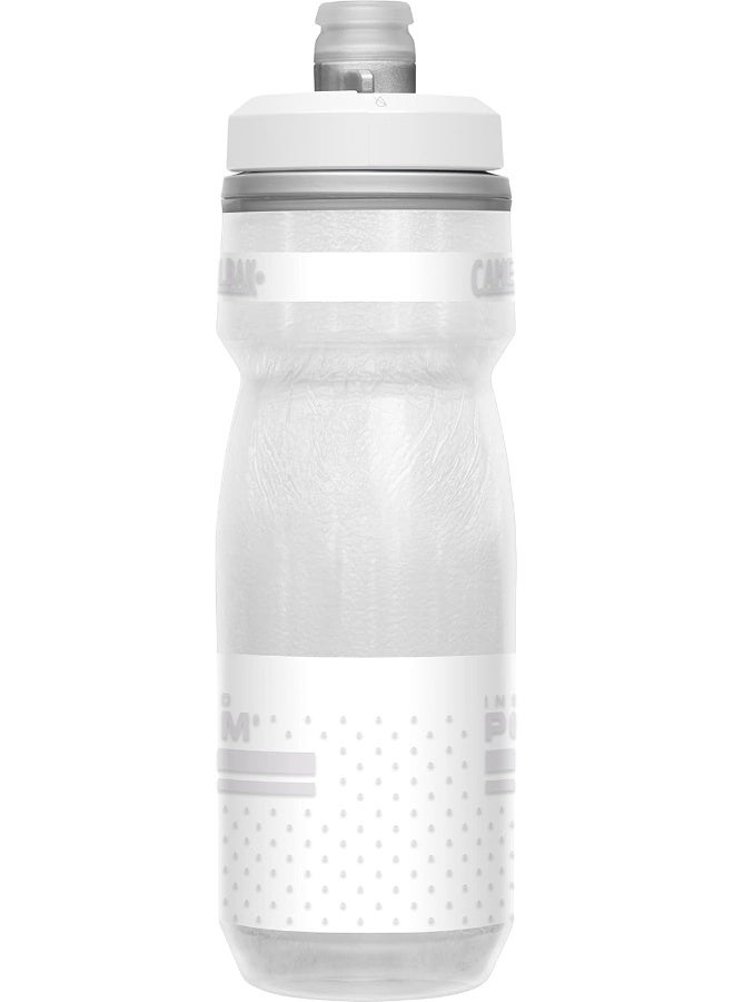 كاميلباك CamelBak Podium Chill Insulated Bike Water Bottle, 21oz, Reflective Ghost - Image 5