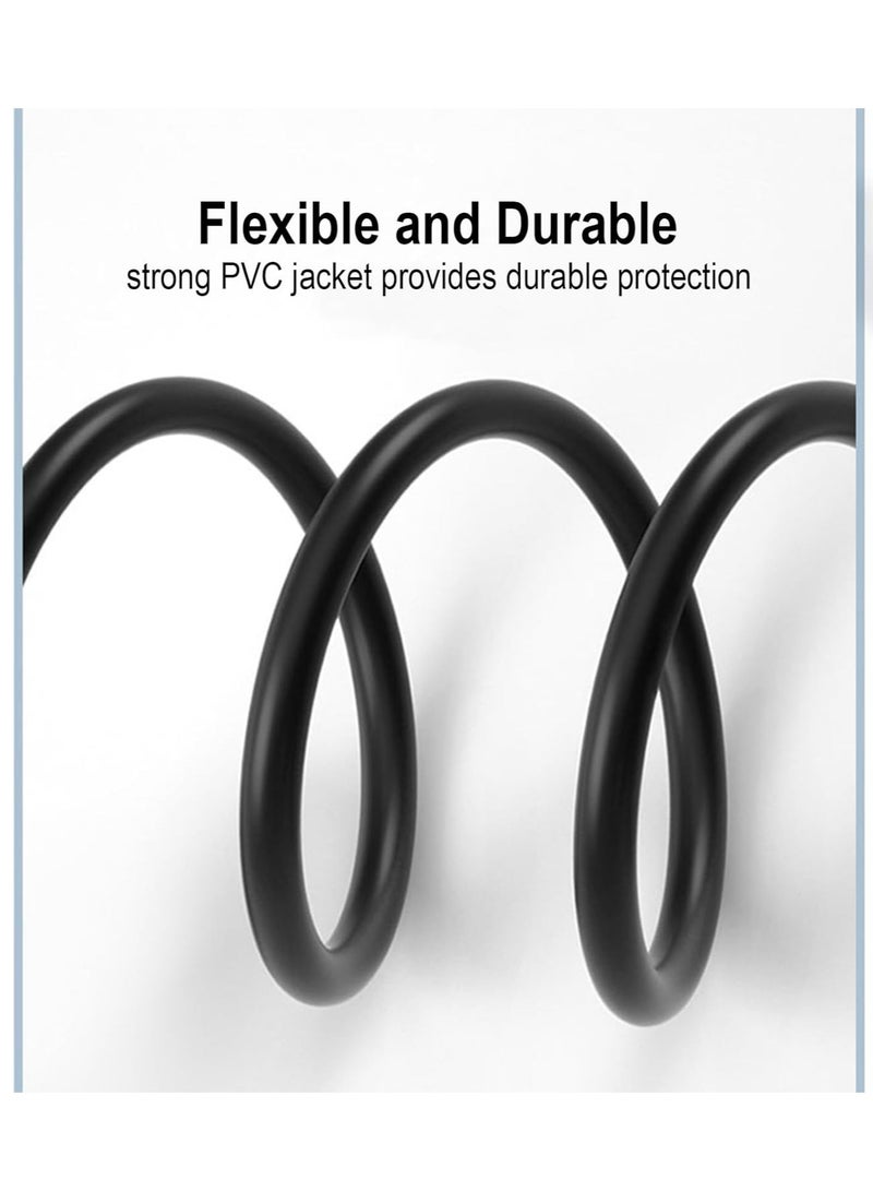 ProOne ProOne 3.5mm Audio Cable Aux Cable 1M Braided Male to Male Stereo Auxiliary Aux Jack Compatible for iPhone, iPad, Samsung Smartphones, Tablets Car Home Stereos, Beats Bose Sony Speaker  - Image 5