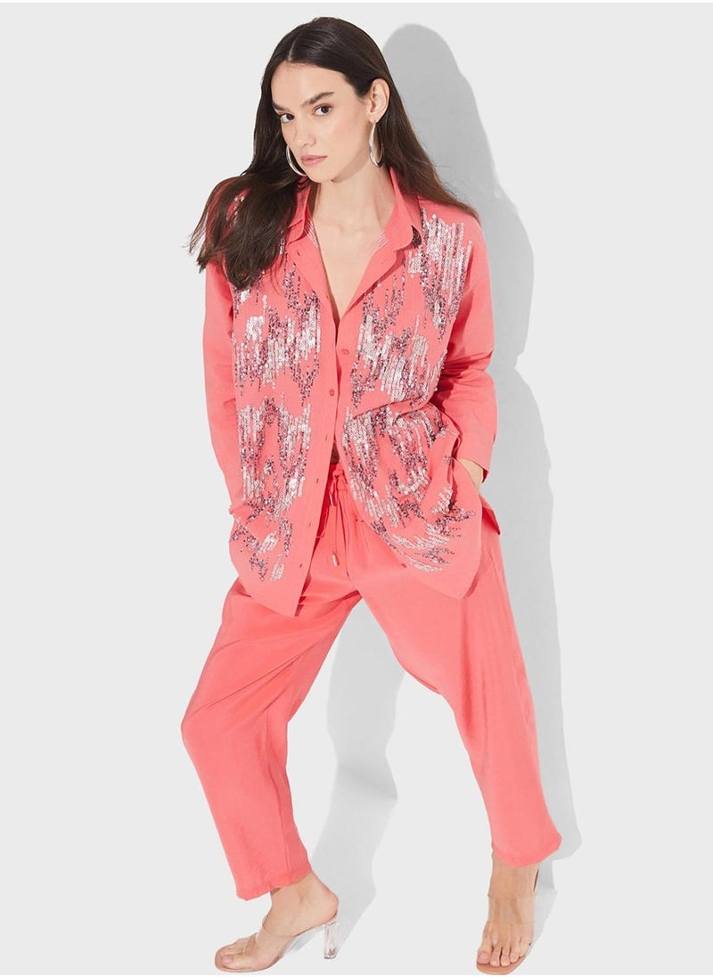 جون السراويل عالية الخصر - Image 5