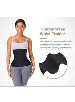 Women Sauna Belt Tummy Wrap Waist Trainer, Plus Size, black, One size - pzsku/ZC3390007251ED3AC756EZ/45/_/1737712911/49e2a4b2-430d-4042-aebd-891407d6908c