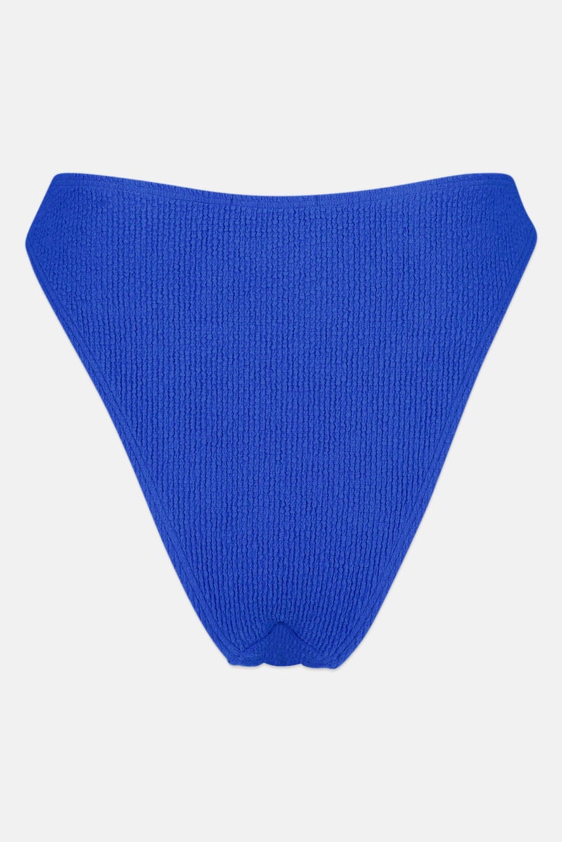 PUBLIC DESIRE Women Solid  Pull On Bikini Bottom, Blue  - Image 2