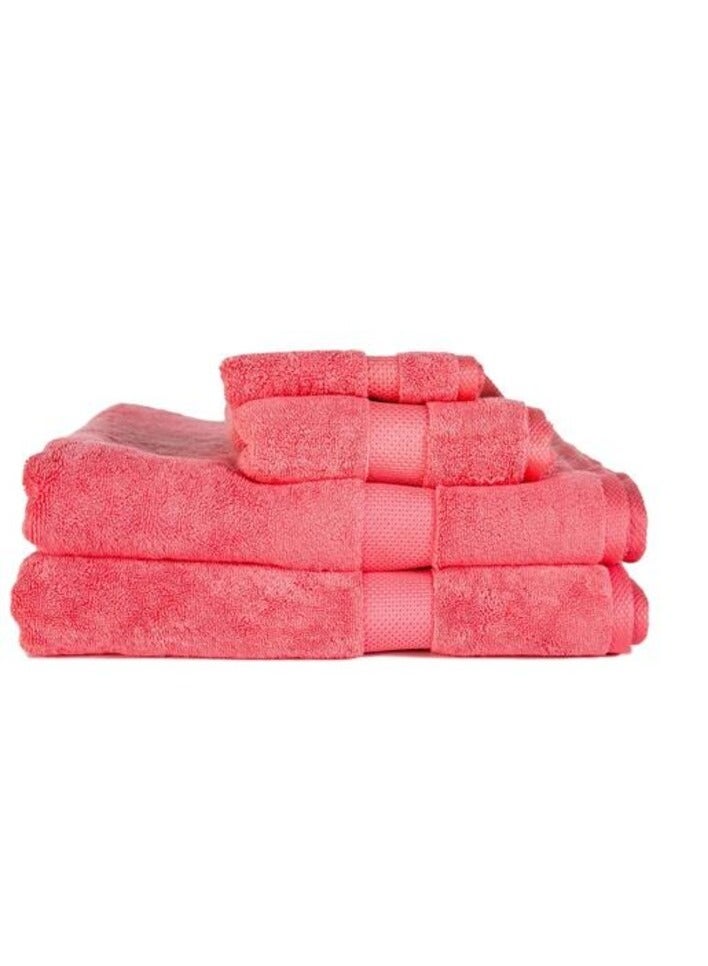 Truebell Classic Face Towel (33 x 33 cm, Rose)