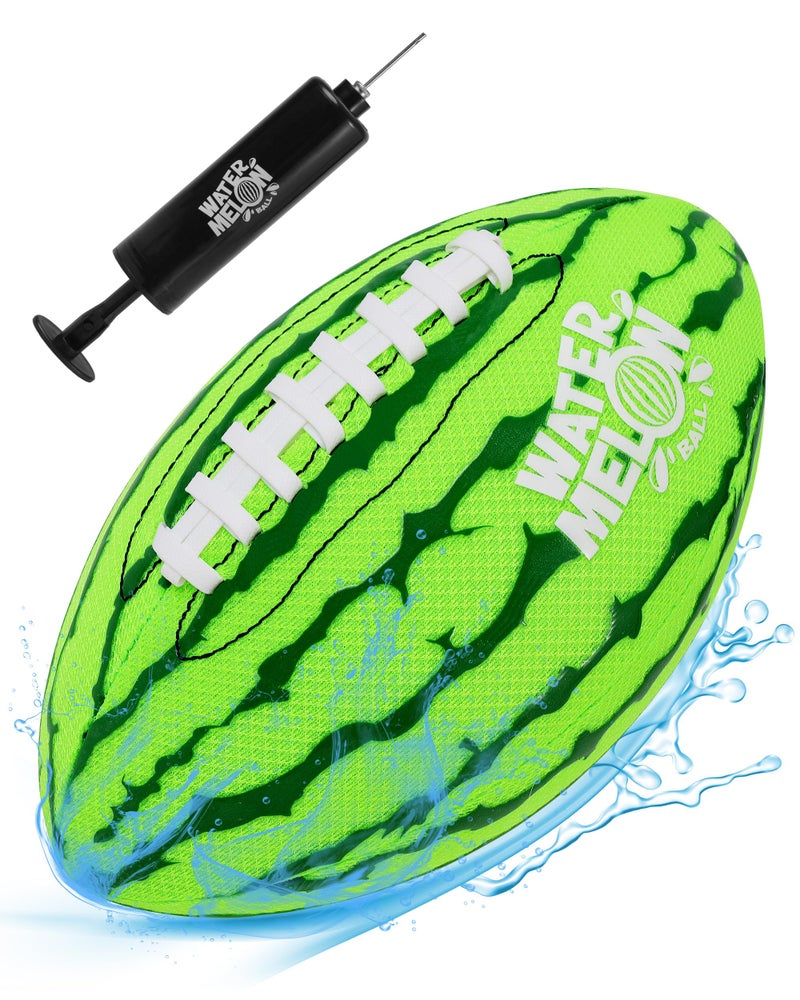 Watermelon Ball Pool Water Beach Football 9 Inch Durable Waterproof Football Gifts with Strong Grip for Pool Beach Lake Outdoor Play Sports Birthday Gift Ideas for Boys Ages 8 9 10 11 12 - Image 2