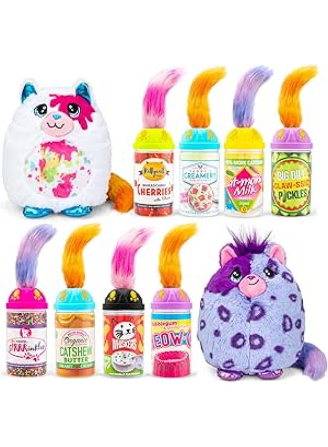 لعبة مفاجأة قطط ميسفيتينز الممتعة، لعبة ناعمة قابلة للتجميع للبنات والأولاد، ألعاب للأطفال الصغار، هدية قطيفة للأطفال بعمر 4 سنوات فما فوق