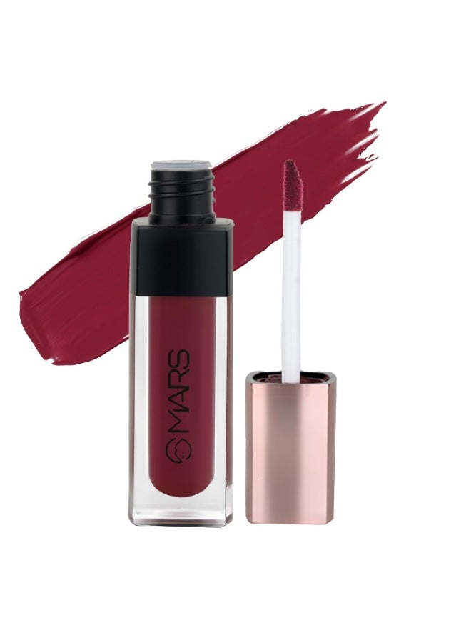 MARS Popstar Non-Drying Liquid Mousse Lipstick for Women with Matte Finish | Lightweight and Non-Sticky Formula | Up to 12 Hour Long Lasting | Transferproof & Waterproof (6.0ml) (14-Rock Candy) - Image 1
