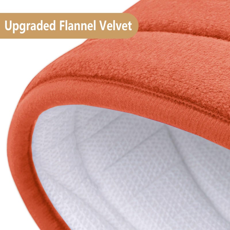 Buganda Memory Foam Bathroom Rug Mat 24x16  Extra Soft and Absorbent Bath Mats  Non-Slip and Machine Washable Bath Rugs for Bathroom Floor Tub and Shower  Coral - Image 1