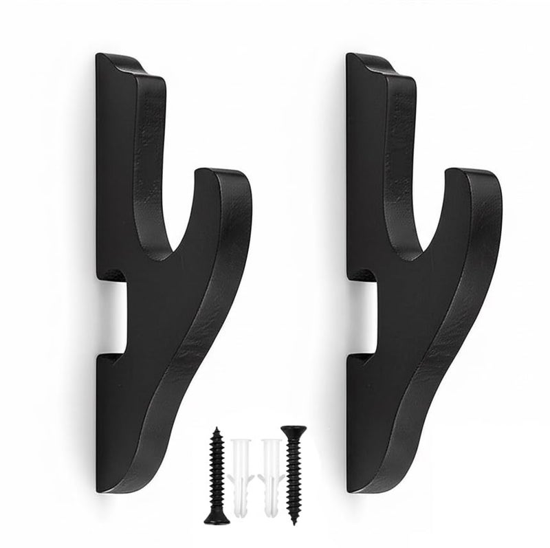 FunMart Plastic Wall Hook for Katana Sword Display – Sturdy Katana Stand for Wall Mounting (1 Pair) - Image 1