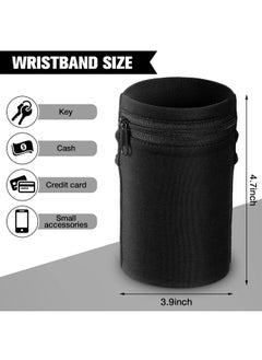 5 Pieces Wrist Wallet Running Wallet Wristband Wrist Wallets For Women Men Wrist Pouch Zipper Wrist Wallet For Running Walking Hiking Jogging Travel - pzsku/ZC339855C28CC77AE34CCZ/45/_/1701152784/bbfae07b-dd53-4cf7-9217-05fd0d219359