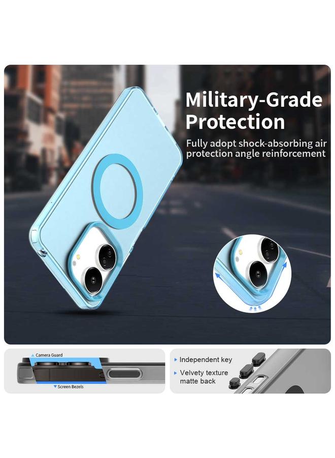 اس-توب جراب لهاتف Redmi 13R 5G Candy Magsafe PC Hybrid TPU - Image 2