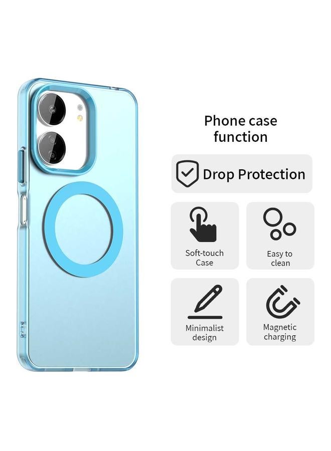 اس-توب جراب لهاتف Redmi 13R 5G Candy Magsafe PC Hybrid TPU - Image 4