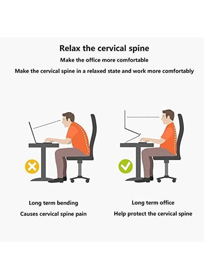 Aluminium Alloy Laptop Stand Portable Ergonomic Desk Holder with Cooling Design - Image 5