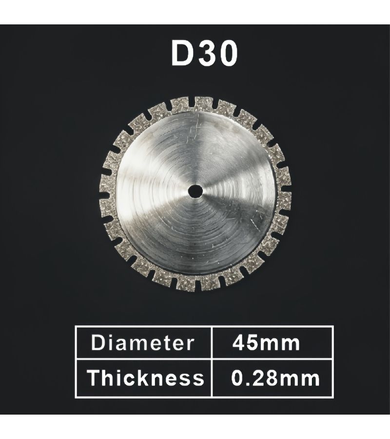 45mm Double Sided Diamond Polishing Pad D30 With Shank Rods For Plaster And Ceramic Grinding - Image 4