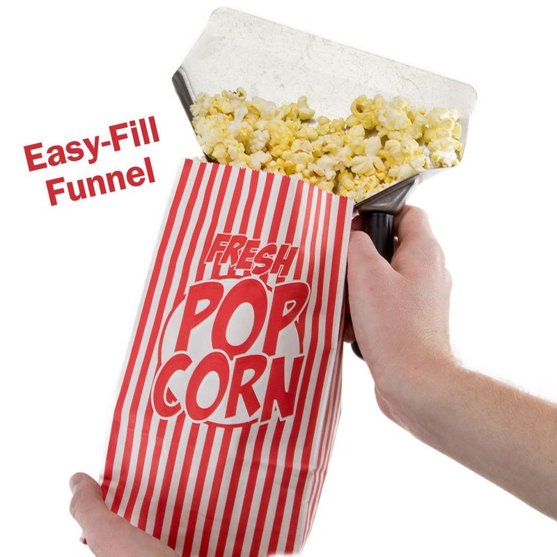 Back of House Ltd. Stainless Steel Popcorn Scoop â€“ Easy Fill Tool for Bags & Boxes, Great Utility Serving Scooper for Snacks, Desserts, Ice, & Dry Goods by Back of House Ltd. - Image 4