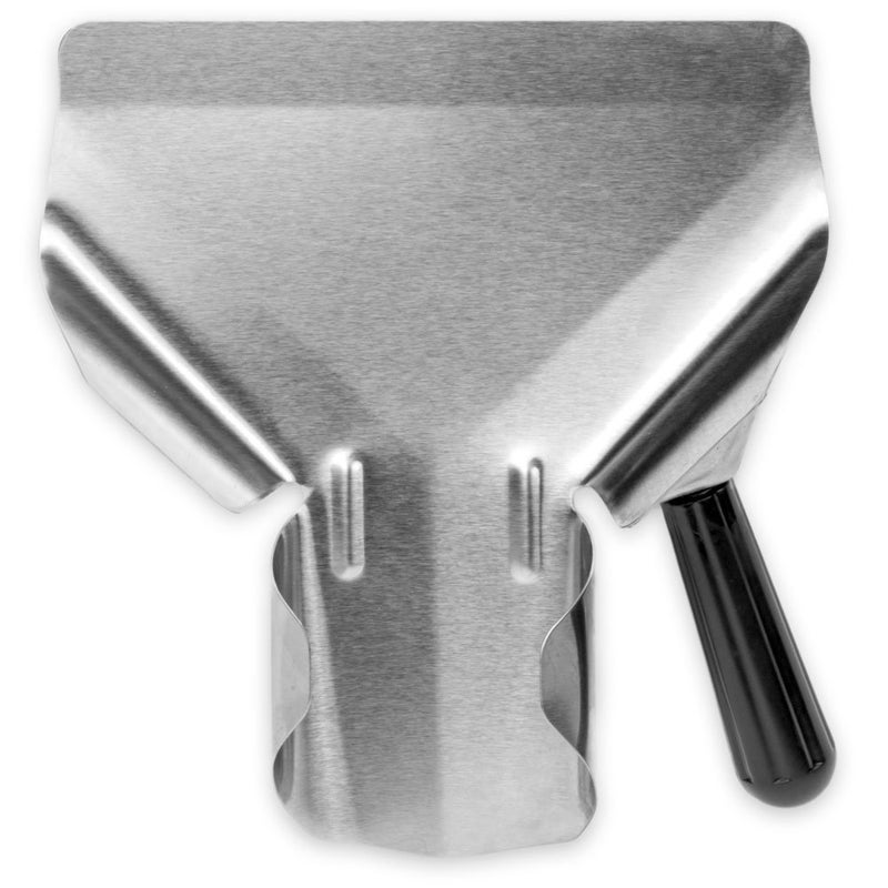Back of House Ltd. Stainless Steel Popcorn Scoop â€“ Easy Fill Tool for Bags & Boxes, Great Utility Serving Scooper for Snacks, Desserts, Ice, & Dry Goods by Back of House Ltd. - Image 1