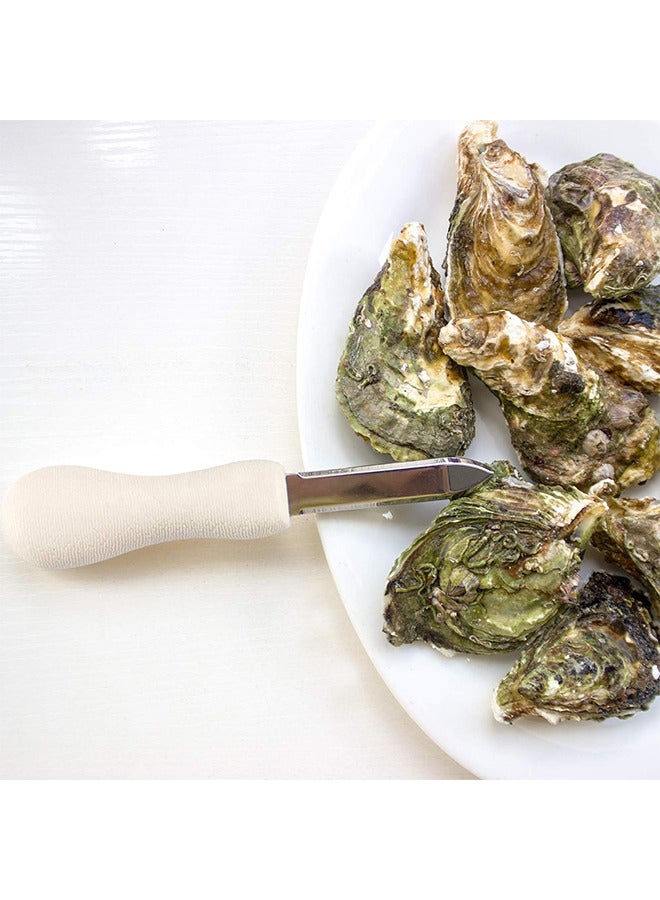 Oyster Shucking Knife - 2 Packs Oyster Knife Shucker Set Oyster Shucker Clam Knife - Seafood Opener Seafood Tools
